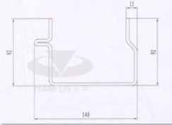 集装箱房屋用底梁