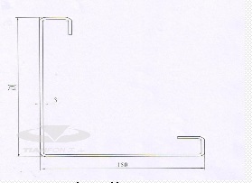  集装箱房屋用立柱