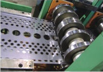 The roll forming line used for restraining dust