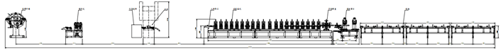 货架冷弯型钢生产线
