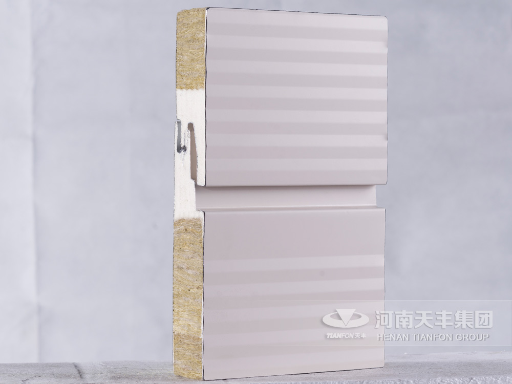 Rock wool composite sandwich panel