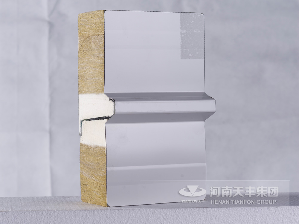 Rock wool composite sandwich panel