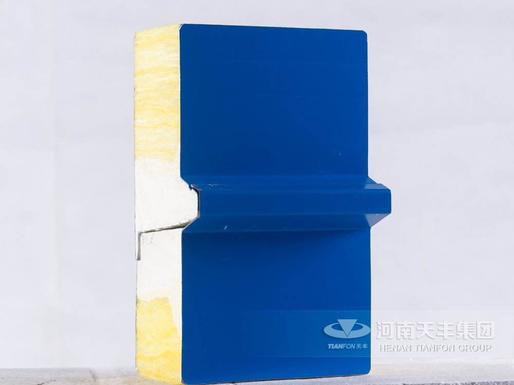 Glass wool composite sandwich panel