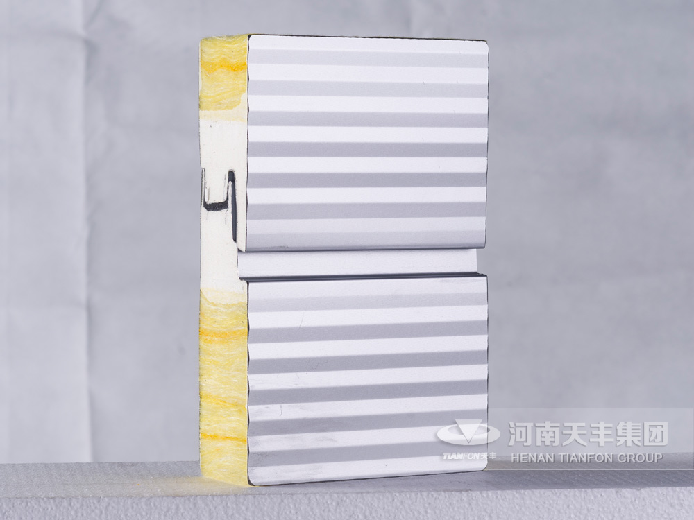 Glass wool composite sandwich panel