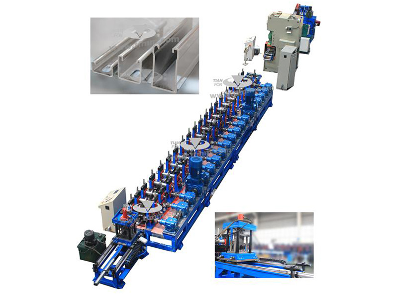 PV stand cold formed steel production line