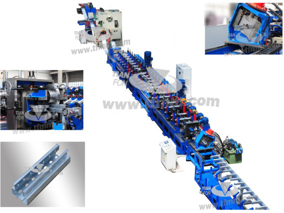 Shelves column profile cold-formed molding equipment 