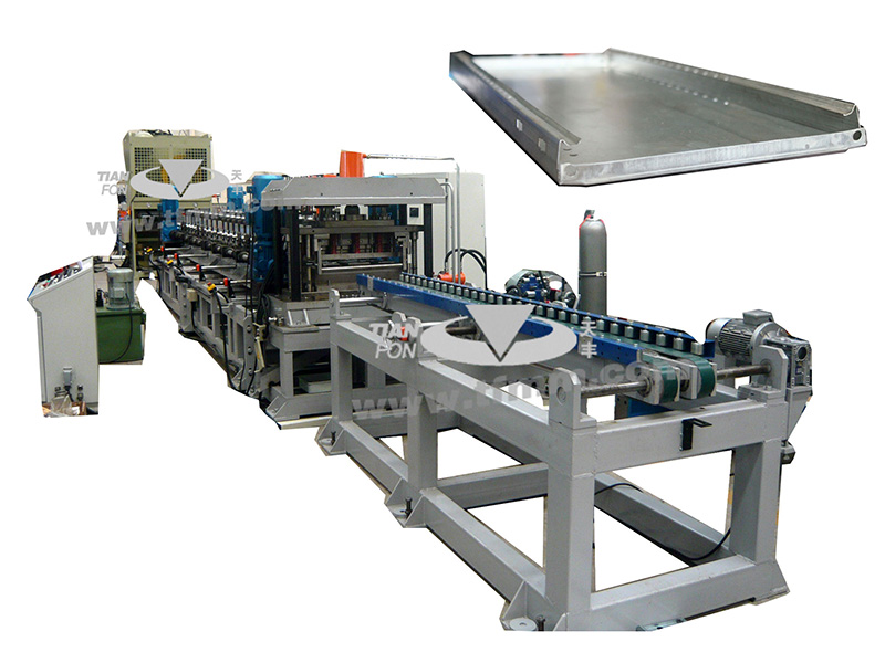 TF shelves baffle plate production line 