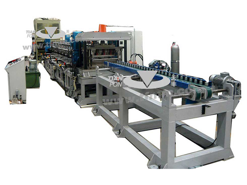 TF sound insulation plate cold bending production line 
