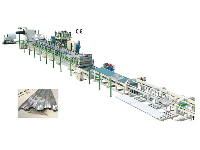 TF steel structure of fully automatic CNC high speed cold bending production line 